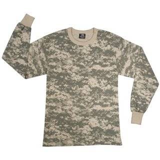 Mens Army Digital Camo Long Sleeve T shirt by Rothco