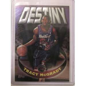   1997 98 Topps Basketball   Destiny   Tracy Mcgrady D6 
