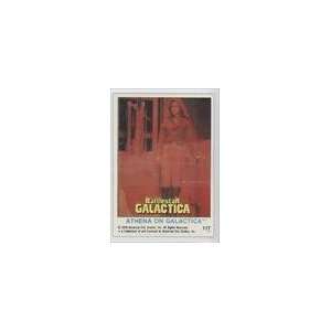: 1978 Battlestar Galactica (Trading Card) #117   Athena On Galactica 