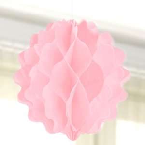  Pink 8 Honeycomb Ball   Bridal Shower Decorations Toys & Games