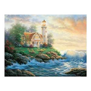   Perfect Place Lighthouse 550 Piece Jigsaw Puzzle: Toys & Games