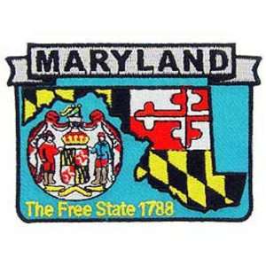  Maryland State Map Patch 3 Patio, Lawn & Garden