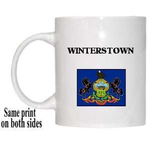    US State Flag   WINTERSTOWN, Pennsylvania (PA) Mug 