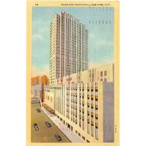   Vintage Postcard Radio City Music Hall New York City: Everything Else
