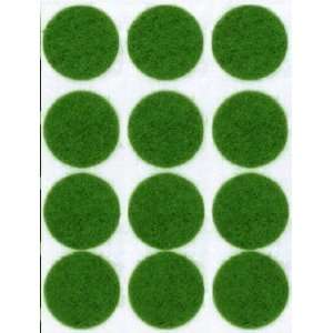  Satco ? GREEN FELT DOTS 1000 PCS PER ROLL model number 90 