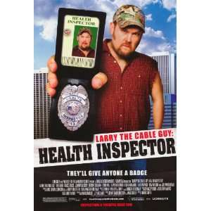  Larry the Cable Guy: Health Inspector Movie Poster (11 x 