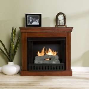 Southern Enterprises FA8579G Whitman Gel Fireplace, Classic Mahogany 