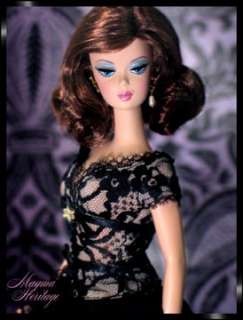 Trace of Lace Barbie Brunette Silkstone Doll  