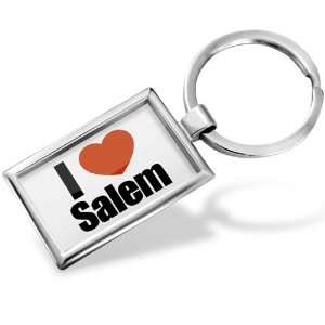 Keychain I Love Salem region: Oregon, United States   Hand Made, Key 