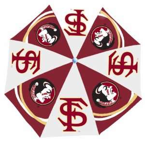  Florida State College 6 Diameter Beach Umbrella: Sports 