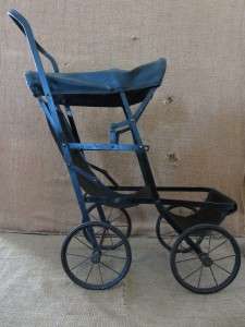 Vintage Doll Buggy > Wagon Antique Toy Buggies Old Dolly Carriages 