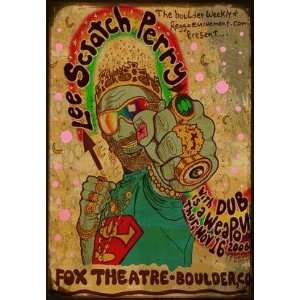  Lee Scratch Perry Boulder 2006 Concert Poster GREALISH 