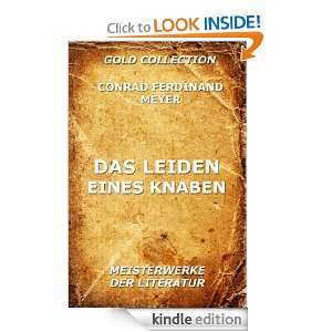 Das Leiden eines Knaben (Kommentierte Gold Collection) (German Edition 