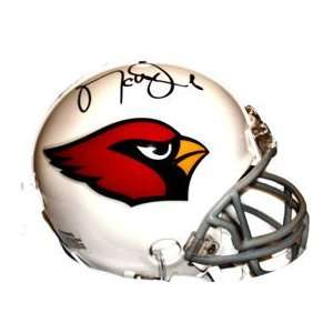  Matt Leinart Autographed Arizona Cardinals NFL Mini Helmet 