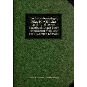   Jahr 1287 (German Edition) Friedrich Leonhard Anton Lassberg Books