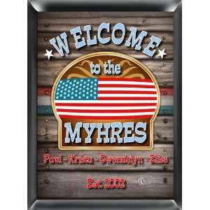  Personalized Family Welcome Pub Signs
