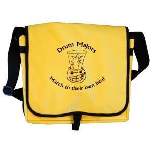  Drum Majors March To Their Own Beat Funny Messenger Bag by 