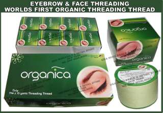 40 Face & Eyebrow Threading Organic Thread USA SELLER  