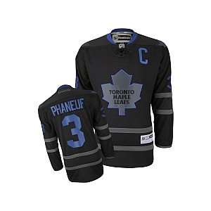  Reebok Toronto Maple Leafs Dion Phaneuf Black Ice Premier 