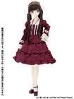 AZONE 50cm Red Claudia One Piece   Bordeaux fits MDD