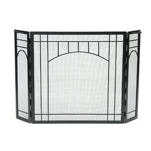  Arches 3 Fold Fireplace Screen: Home & Kitchen