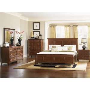   Harrison Panel Bedroom Set w/ Storage Bed by Magnussen: Home & Kitchen