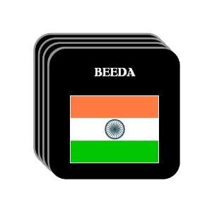  India   BEEDA Set of 4 Mini Mousepad Coasters 
