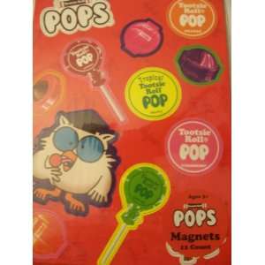  Tootsie Roll Pops Magnets ~ Set of 12 Toys & Games