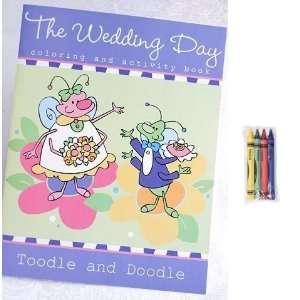  The Toodle and Doodle Wedding Day Coloring Book with 