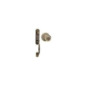   Single Cylinder Amherst Handle Set with Bel Air Knob: Home Improvement