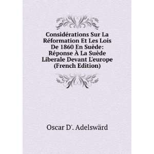   Devant Leurope (French Edition): Oscar D. AdelswÃ¤rd: Books