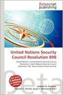 United Nations Security Council Resolution 898