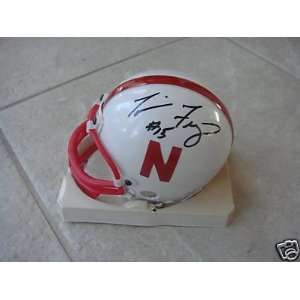  Tommy Frazier Nebraska Cornhuskers Signed Mini Helmet 