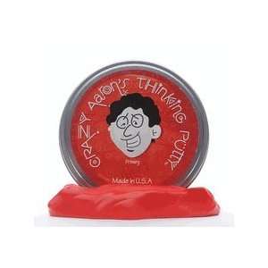  Crazy Aarons Red Thinking Putty Toys & Games