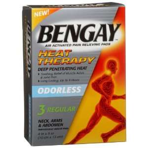  Bengay Moist Heat Therapy Regular Size, 3 Count Packages 