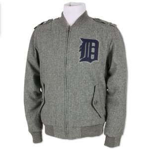 MLB Detroit Tigers Mitchell & Ness Cutter Track Jacket Cooperstown 
