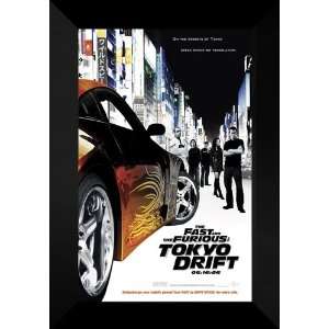The Fast & the Furious Tokyo Drift FRAMED Movie Poster  