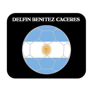  Delfin Benitez Caceres (Argentina) Soccer Mouse Pad 