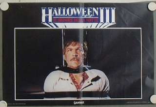 ki89 HALLOWEEN 3 HORROR 8 RARE orig POSTER ITALY  