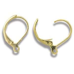  Cousins Premium Jewelry Findings   Gold Lever Loop, Pkg of 