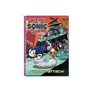  Adventures of Sonic the Hedgehog Robots Attack DVD Toys 