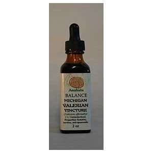 Valerian Root Tincture, Wild crafted, 2oz dropper Health 