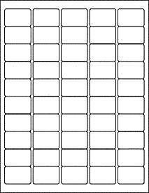 Barcode Labels   1.5 x 1   Blank Laser & Inkjet Barcode Labels