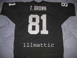 Mitchell and Ness Authentic Oakland Los Angeles Raiders Tim Brown 