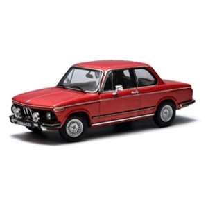  1974 BMW 2002 Tii L Red 1/43 Diecast Model Car by Autoart 