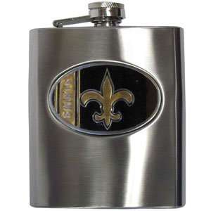  New Orleans Saints Steel Hip Beverage Flask   NFL Football 