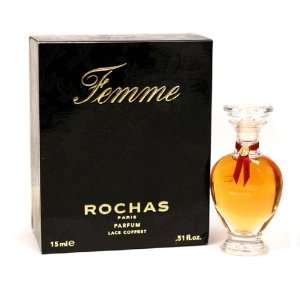  FEMME ROCHAS Perfume. PARFUM 0.51 oz / 15 ml By Rochas 