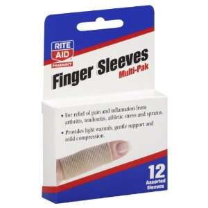 Rite Aid Finger Sleeves, Multi Pak, 12 ea: Health 