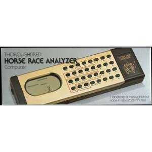 Thoroughbred Horse Race Analyzer Handicapping Computer