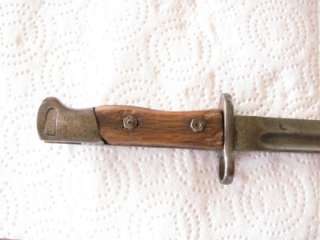 Scarce Siamese M 1896 Mauser Bayonette bayonet  